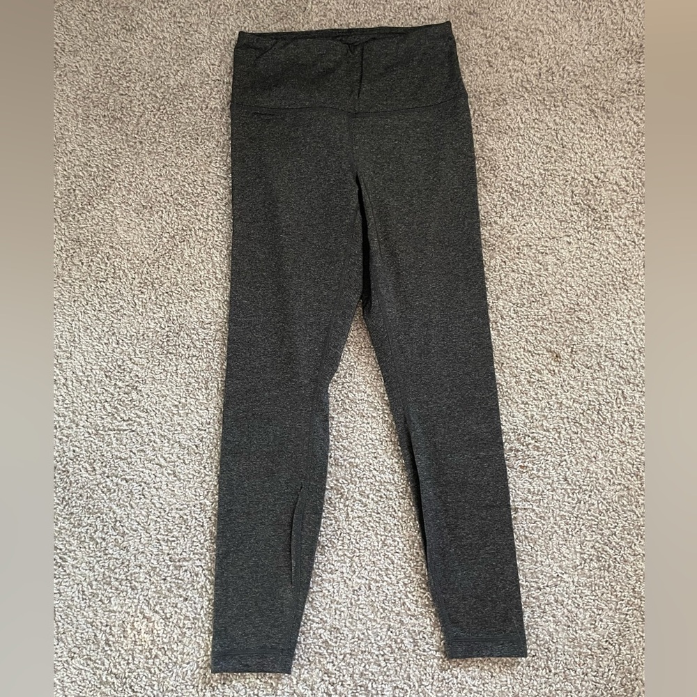 Gray Speckled Leggings